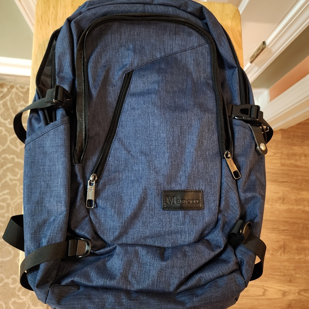 Blue Mancro Backpack for Men